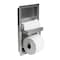 Alfi Brand Brushed Stainless Steel Recessed Shelf / Toilet Paper Holder Niche ABTPN88-BSS - alternate 3